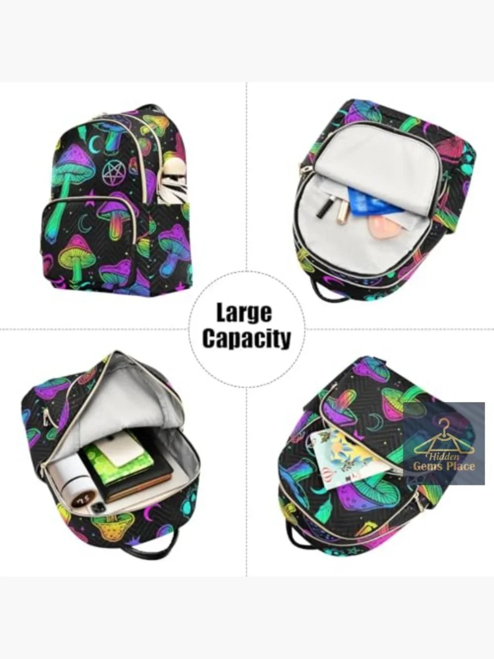 Lightweight Mini Backpack Purse Women Travel Shoulder Bag